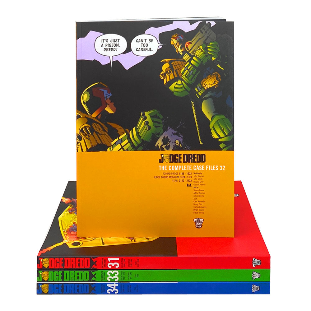 Judge Dredd Complete Case Files Volume 31-34 4 Books Collection Set John Wagner