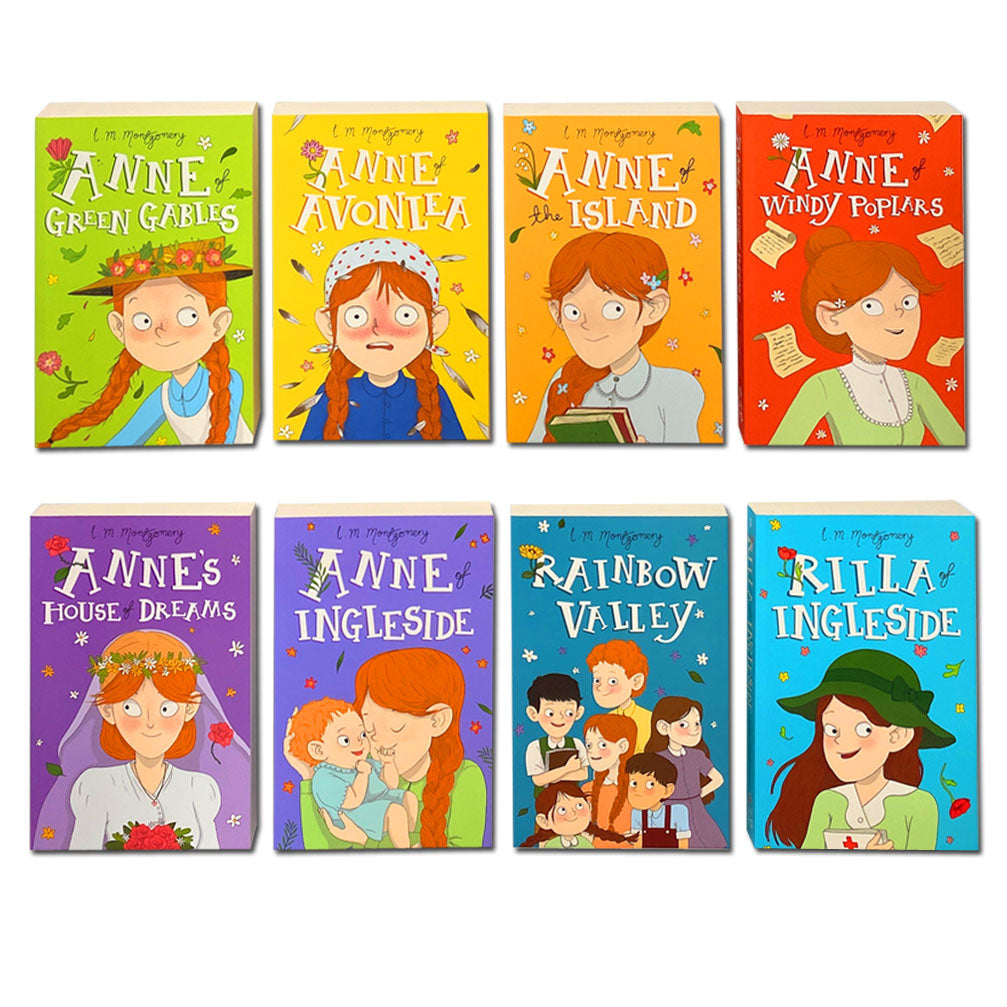 Anne of Green Gables The Complete 8 Books Collection By Lucy Maud Montgomery