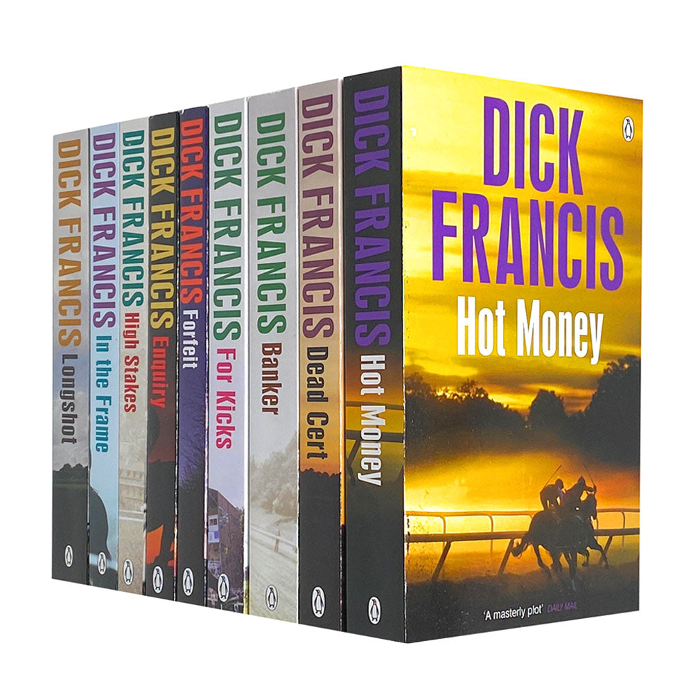 Dick Francis 9 Books Set Collection Pack Francis Thriller Series