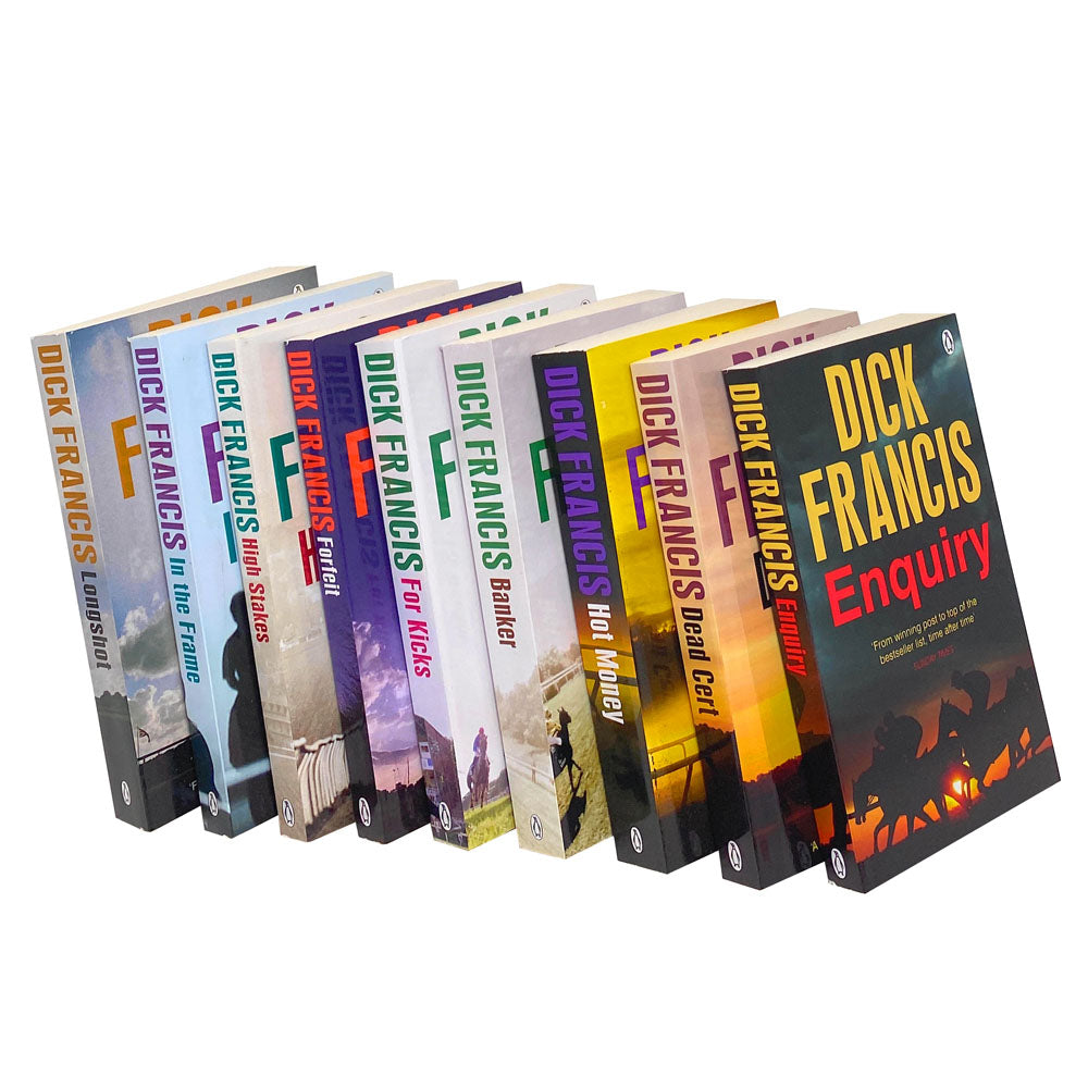 Dick Francis 9 Books Set Collection Pack Francis Thriller Series