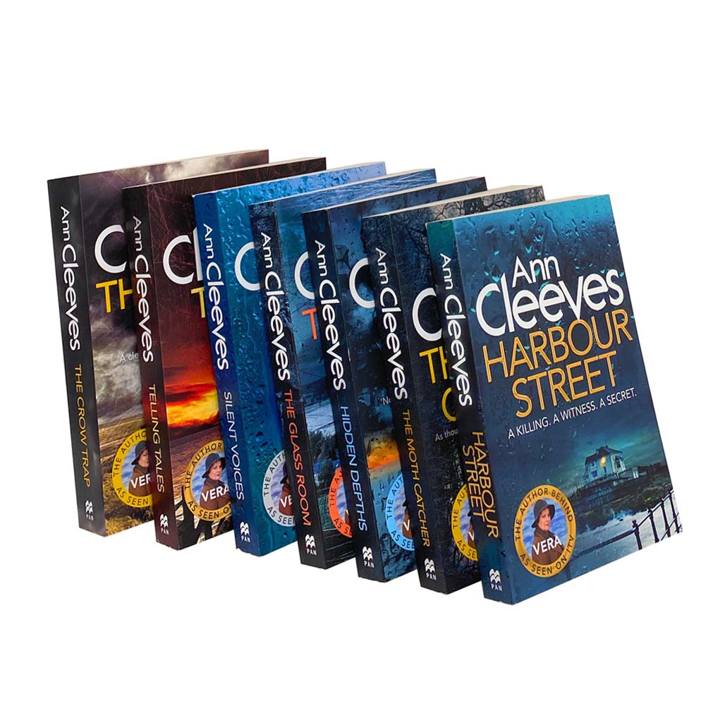 Ann Cleeves Vera Series Collection: 7 Books Set – Telling Tales & Classic Crime Mysteries