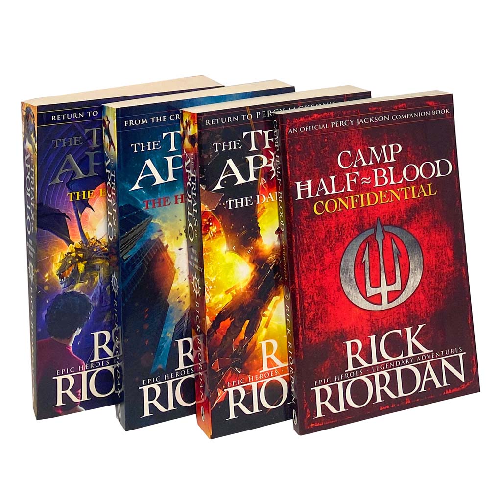 The Trials of Apollo 4 books set By Rick Riordan