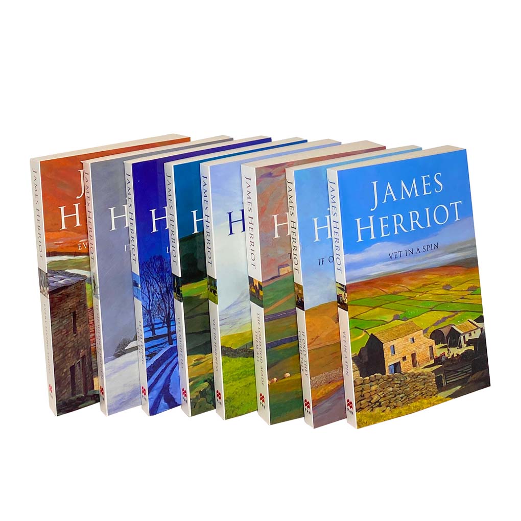 The Complete James Herriot Box Set (1-8): 8 heartwarming animal story books filled with humor and adventure from Yorkshire! Perfect for families!