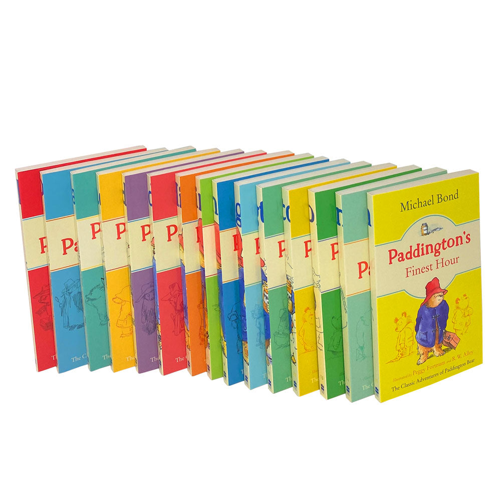 The Classic Adventures of Paddington Bear 15 Books Box Set by Michael Bond – Beloved Tales, Adventure, Family Stories & Illustrated for Young Readers