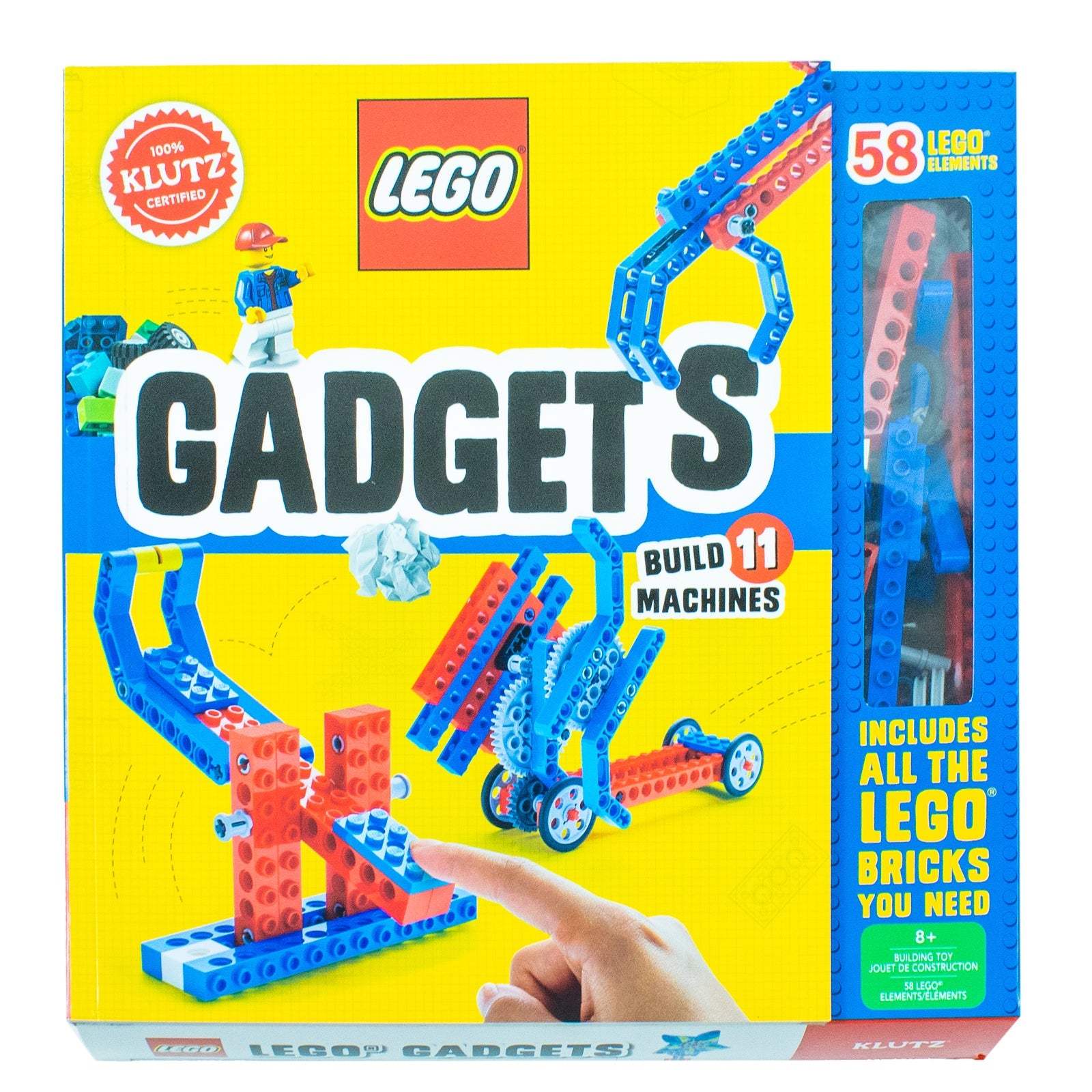 Lego Gadgets: Includes 58 Lego Elements and All the Bricks You Need – A Fun and Educational Activity Book for Creative Play, STEM, and DIY Building