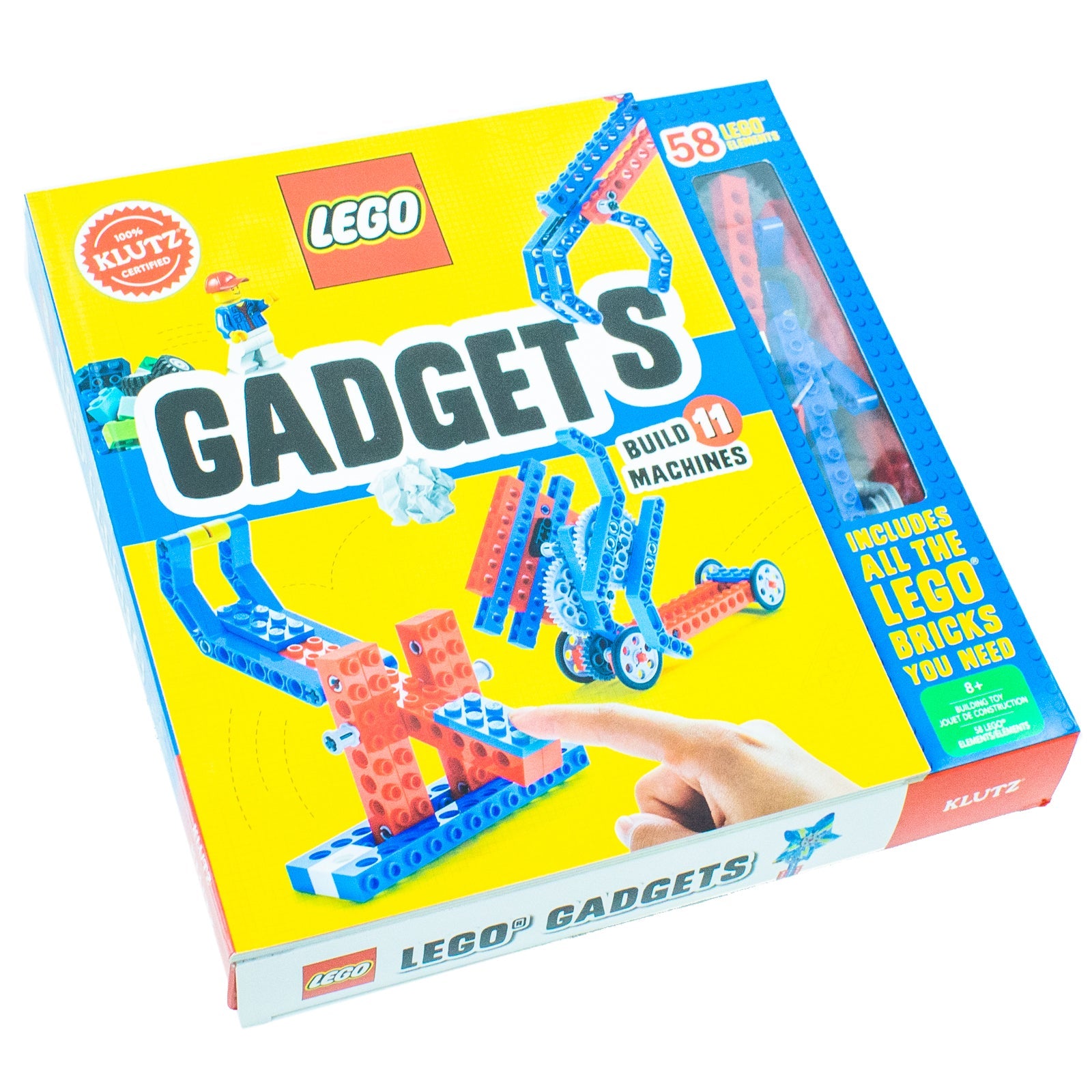 Lego Gadgets: Includes 58 Lego Elements and All the Bricks You Need – A Fun and Educational Activity Book for Creative Play, STEM, and DIY Building