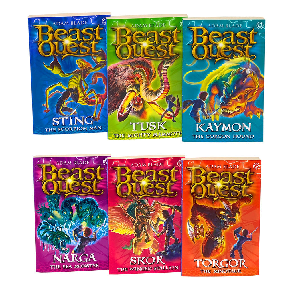 Beast Quest (Series 3) 6 Books Collection Adam Blade