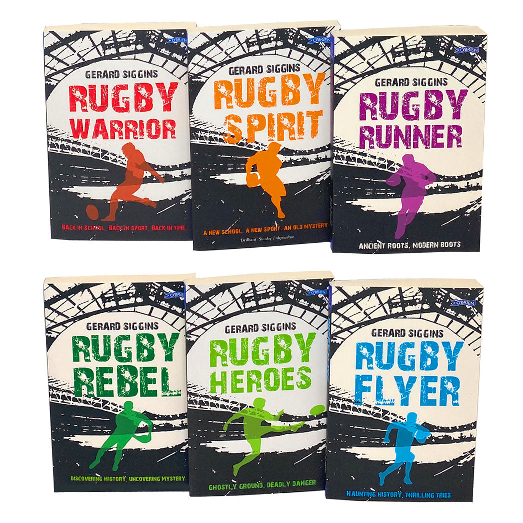 Gerard Siggins Rugby Heroes Series Collection 6 Books Set Pack