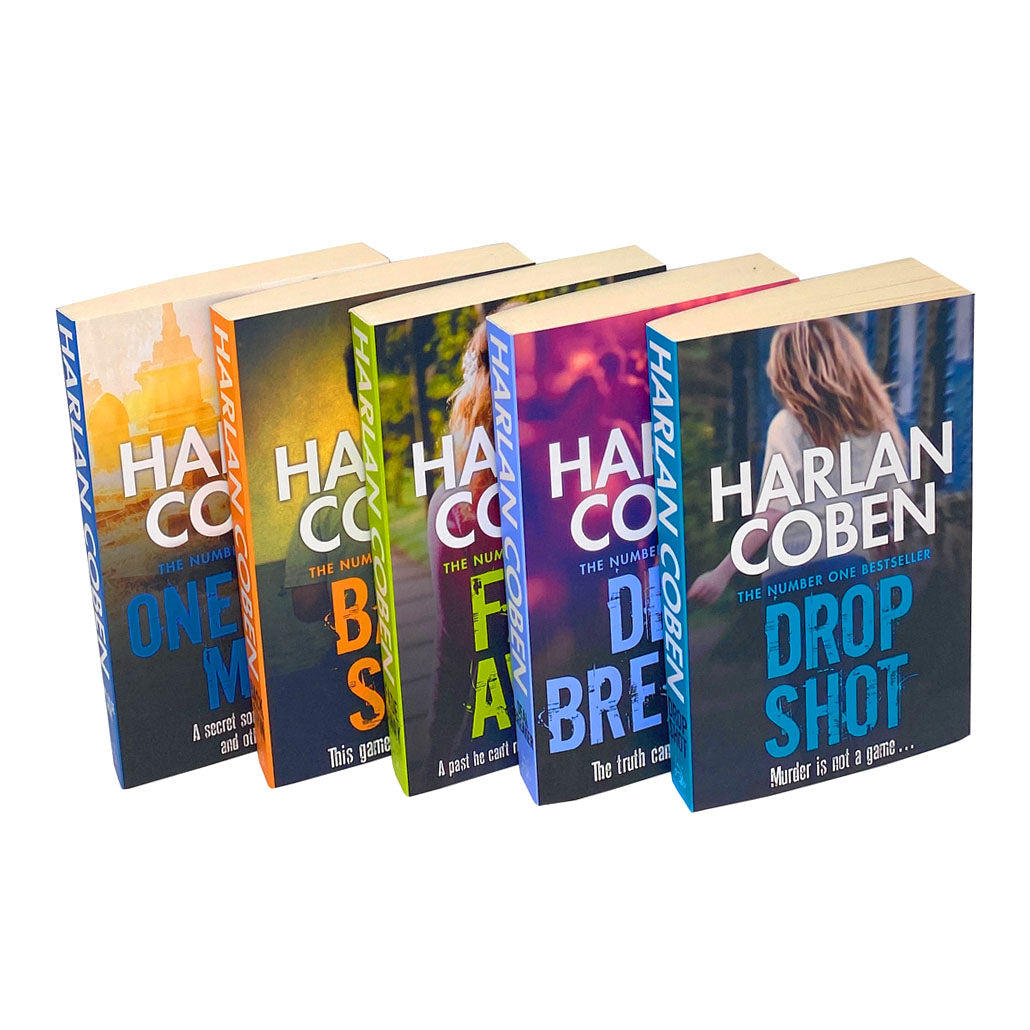 Myron Bolitar Series Collection: 5 Books Bundle Set by Harlan Coben | Bestselling Mystery & Thriller Novels Packed with Suspense, Crime, and Twists