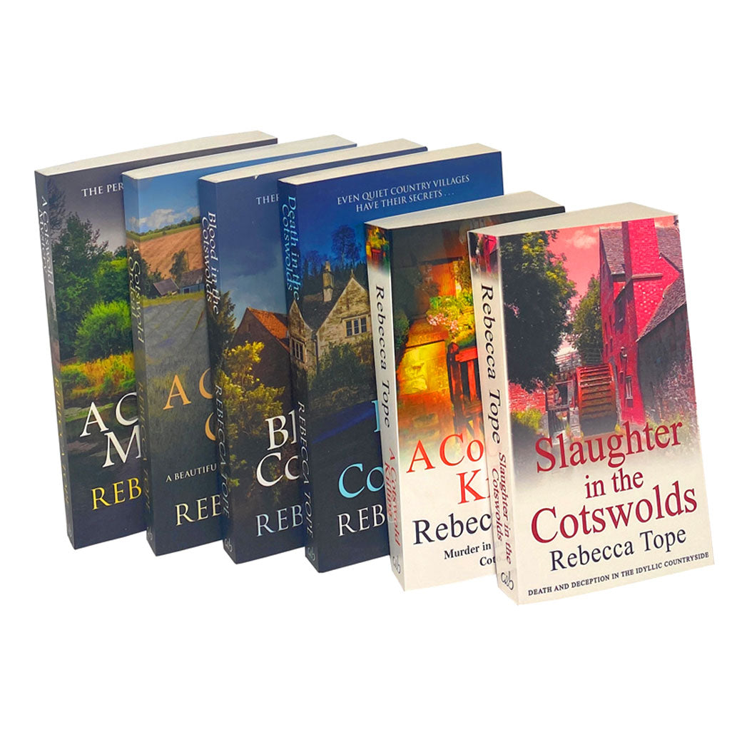 Cotswold Mystery (Series 1) 6 Books Collection Set By Rebecca Tope