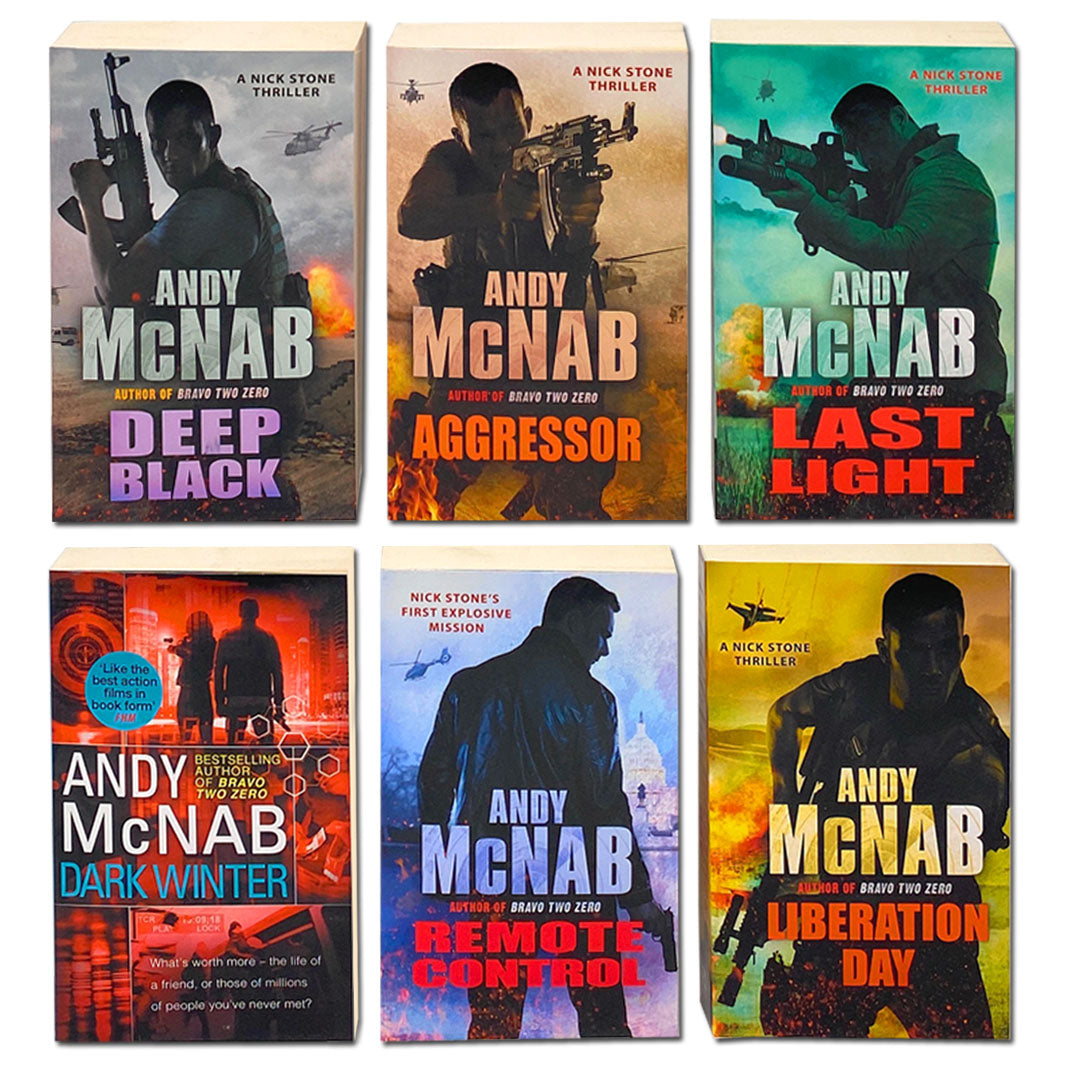 Andy Mcnab 6 Books Set Collection, Dark Winter, Last Light...