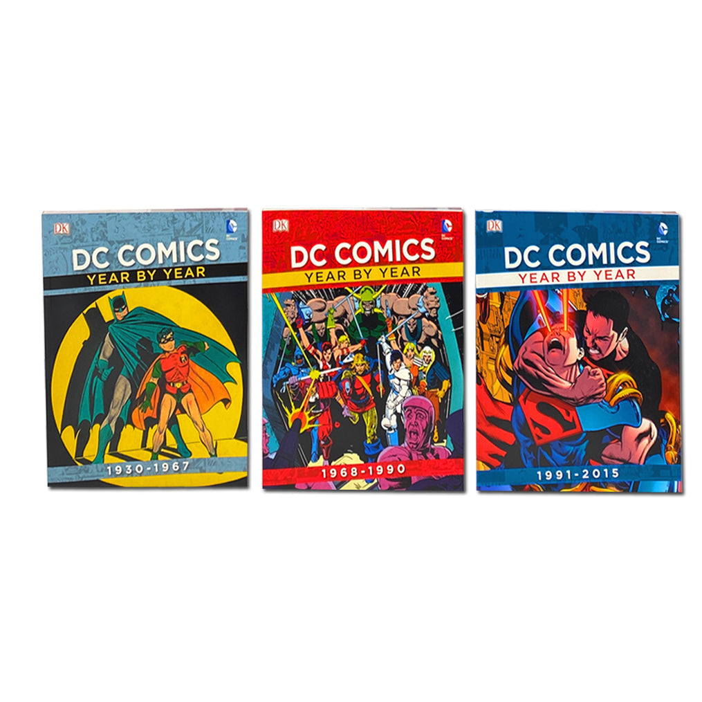 DK The Ultimate DC Comics Super Hero 3 Books Set Collection