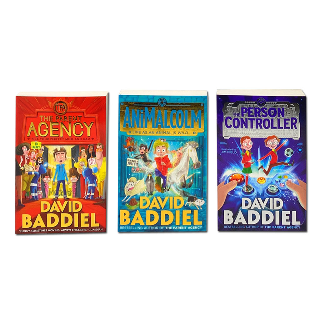 Blockbuster David Baddiel 3 Books Set Collection The Parent Agency