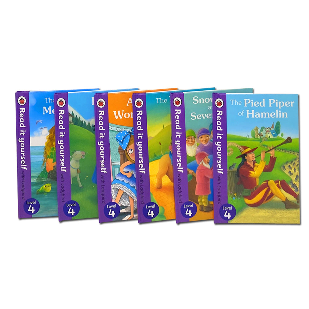 Read it Yourself With Ladybird 6 Books Box Set Level 4