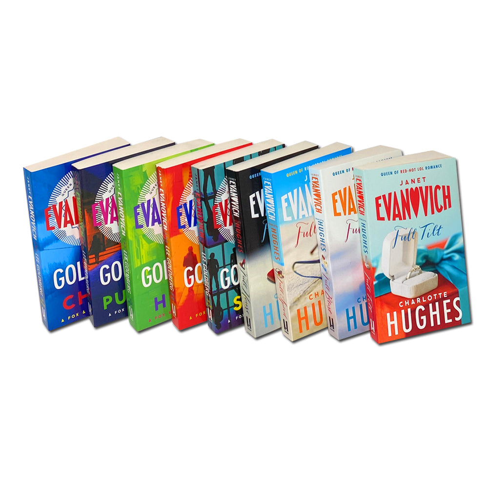 Janet Evanovich 9 Books Collection Set (Scam, Pursuit, Full Speed, Full Tilt, Heist, Full Blast, Chase, Full House, Job)