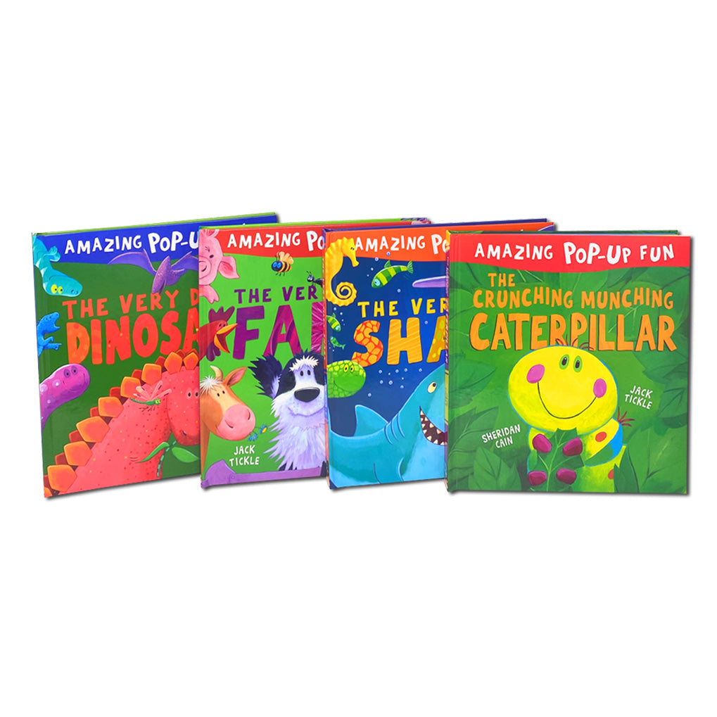 My Very First Amazing Peekaboo Pop-Up Book Collection 4 Books Set