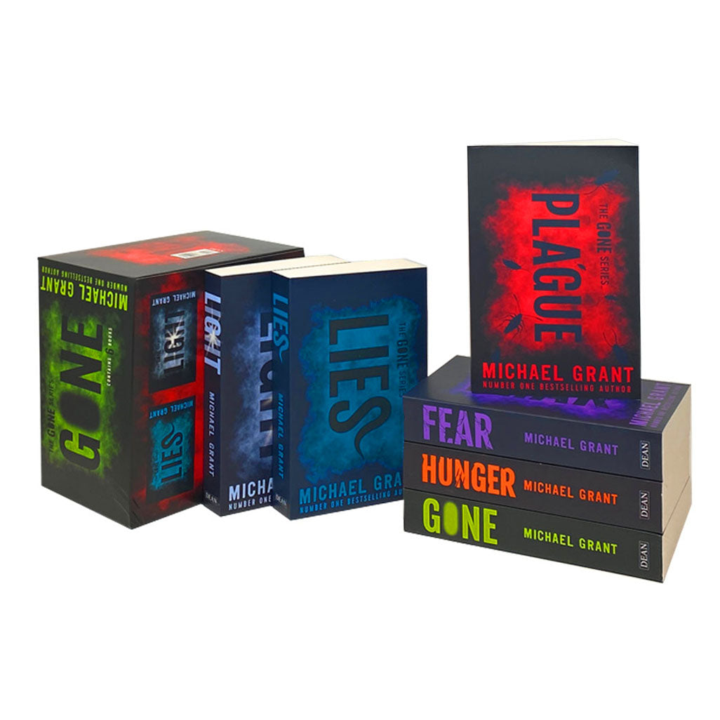 Gone series Collection 6 Books Box Set By Michael Grant Inc Light Hunger Lies Plague