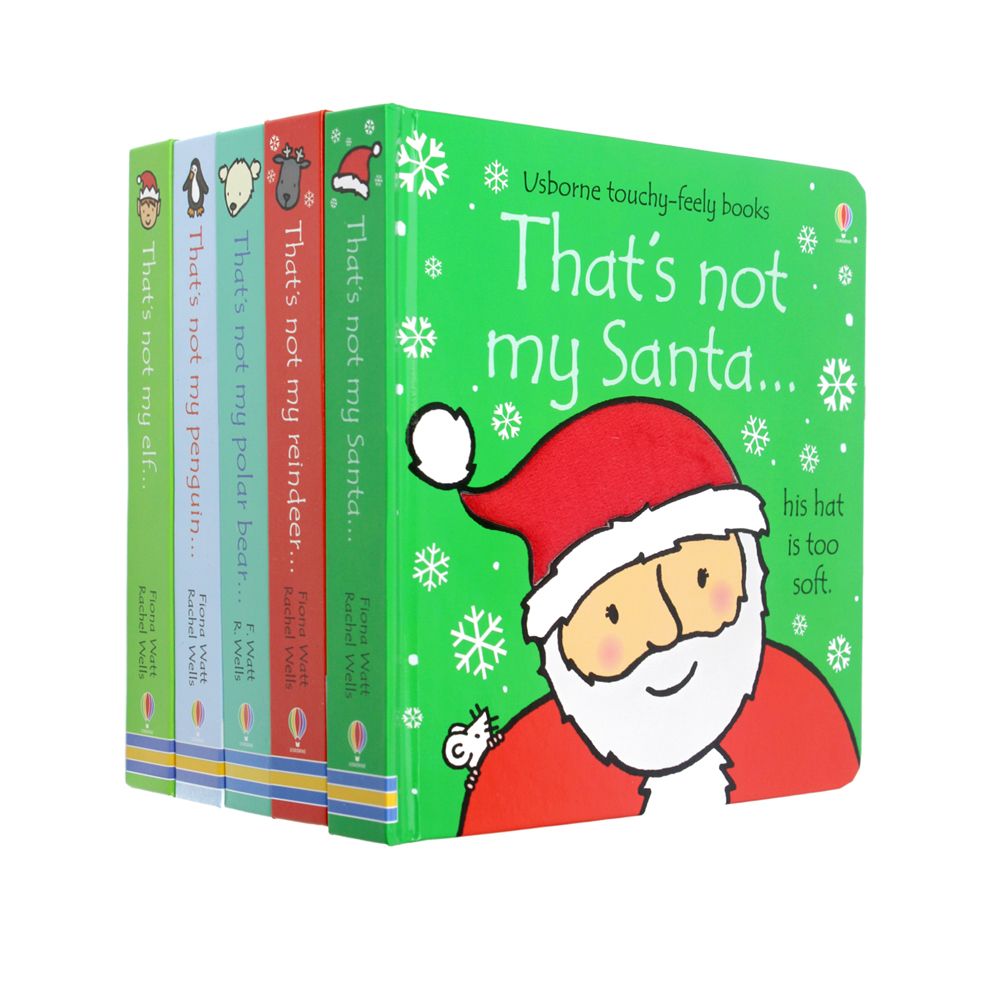 Photo of That's Not My Christmas Boxset by Fiona Watt and Rachels Wells on a White Background