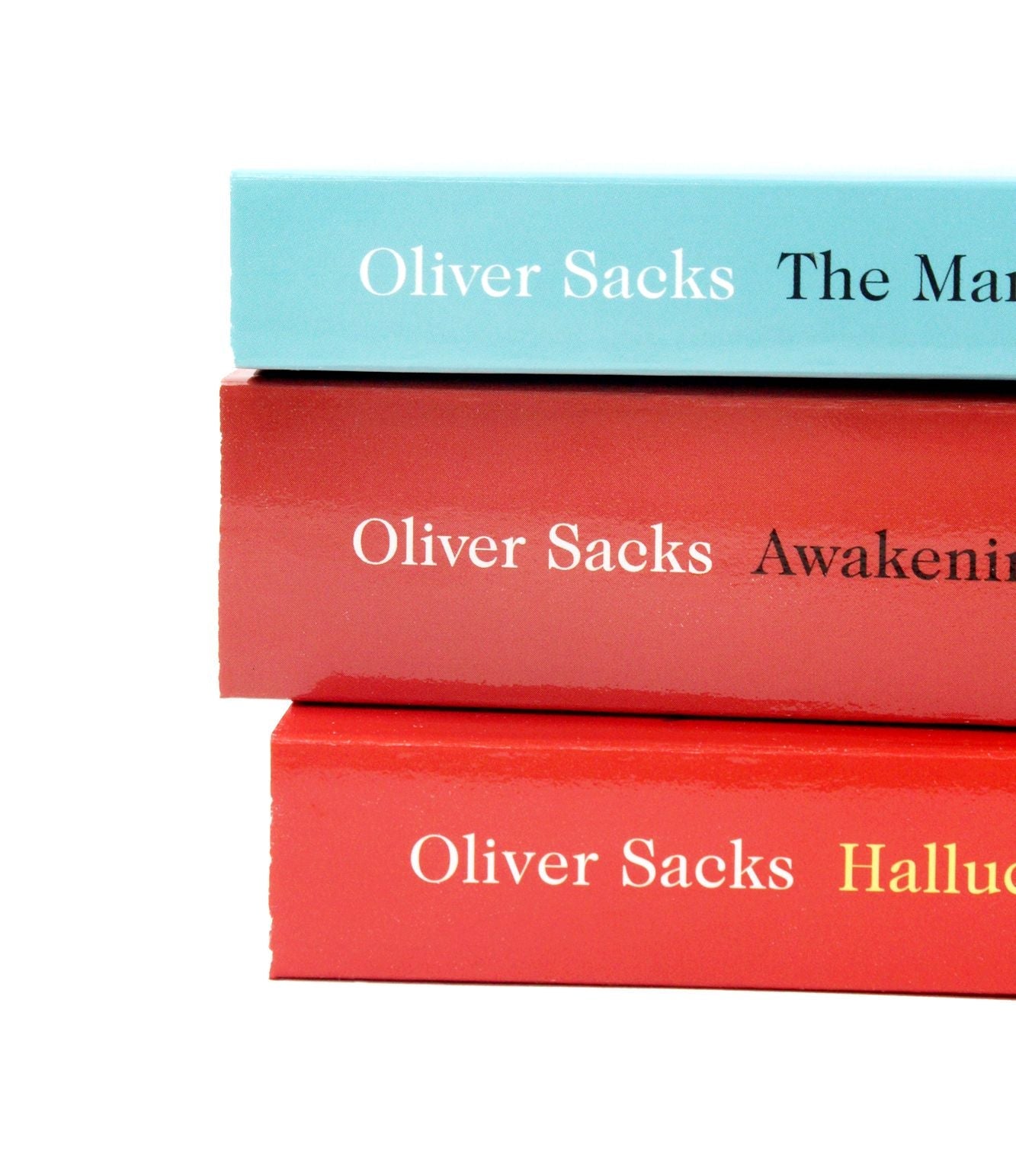 Oliver Sacks 3 Books Collection Set The Man Who Mistook His Wife for a Hat, Hall