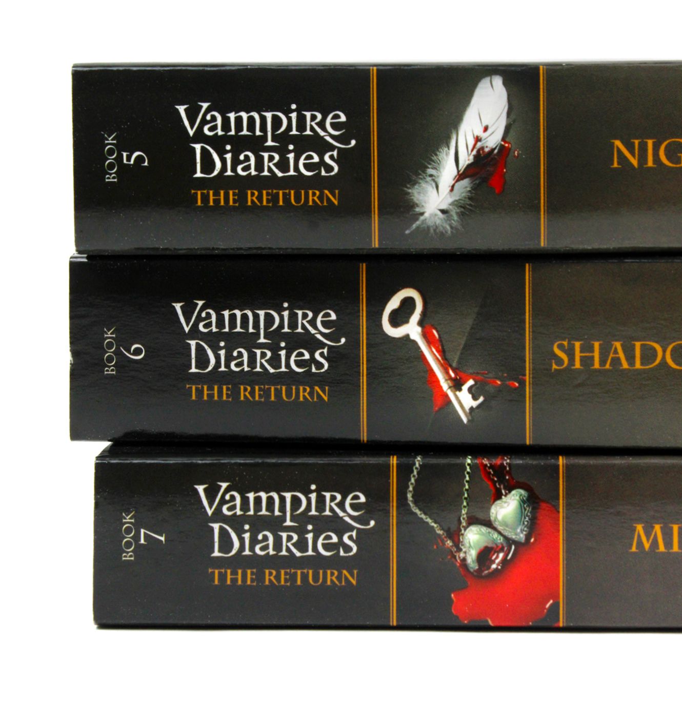 Vampire Diaries The Return 3 Books Set By L J Smith (5 To 7)