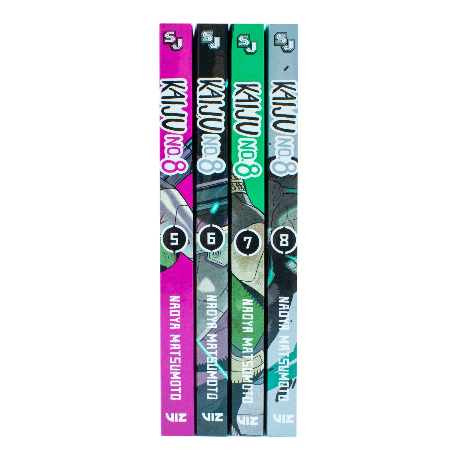 Kaiju No. 8 Vol 5-8: Collection 4 Books Set By Naoya Matsumoto