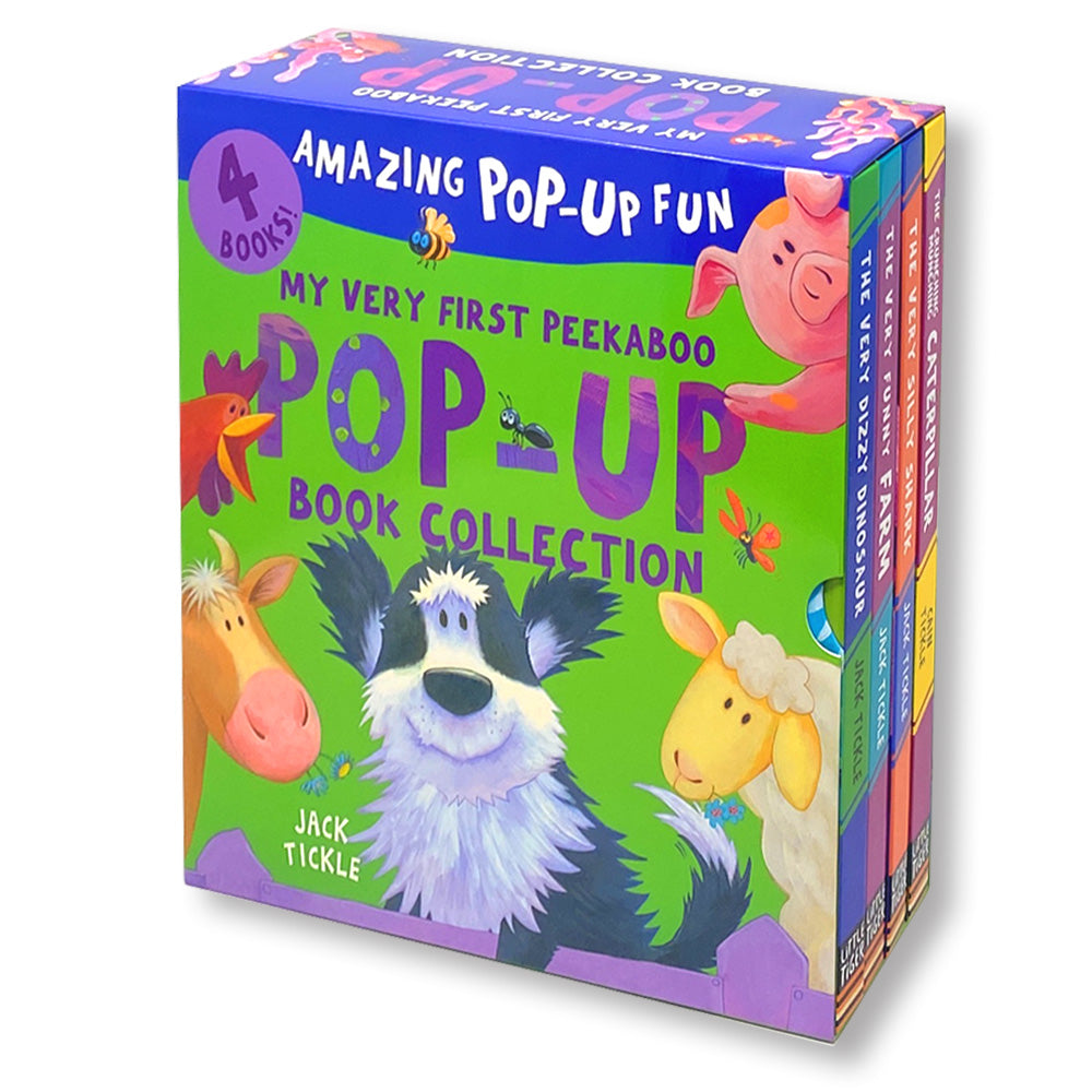 My Very First Amazing Peekaboo Pop-Up Book Collection 4 Books Set