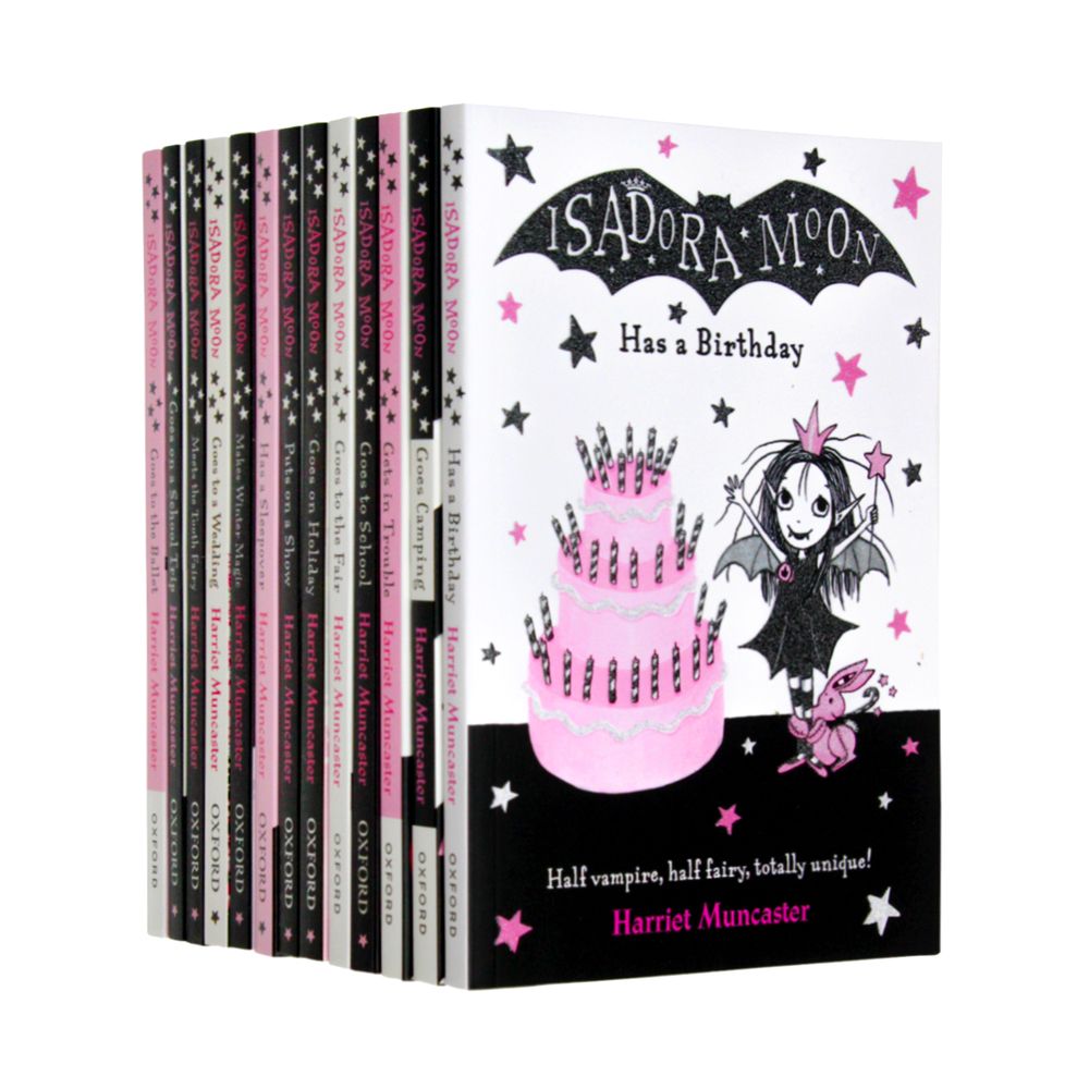 Harriet Muncaster Isadora Moon Collection 13 Books Set ( Has a Birthday, Goes Camping , Gets in Trouble & Many More!)