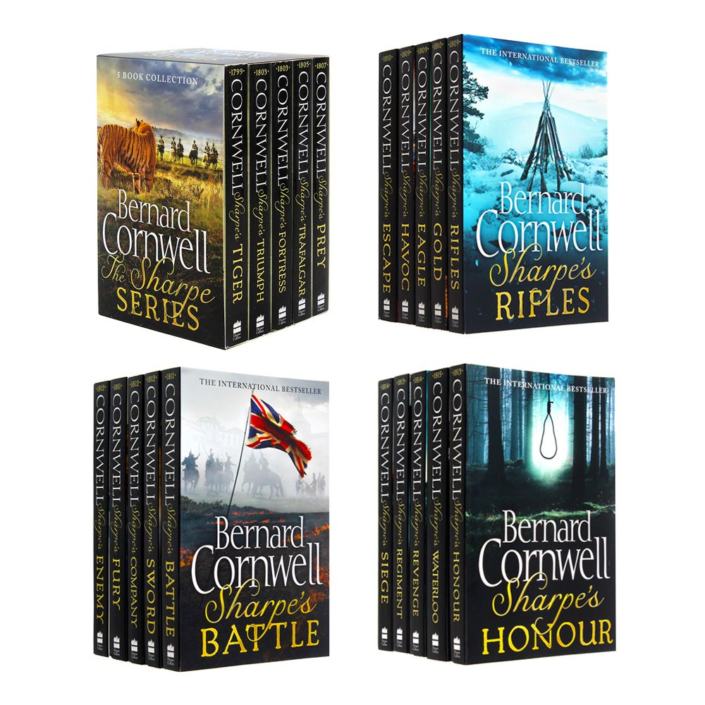 Bernard Cornwell The Sharpe Series 1-20 Books Collection Set