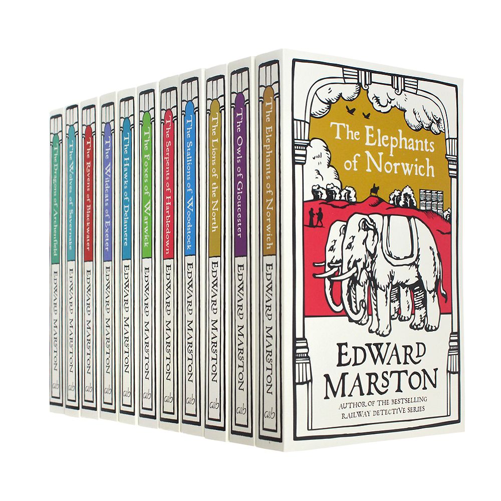 Edward Marston Domesday Series Collection 11 Books Set ( The Wolves of Savernake, The Lions of The North, The Hawkes of Delamere & Many More!)