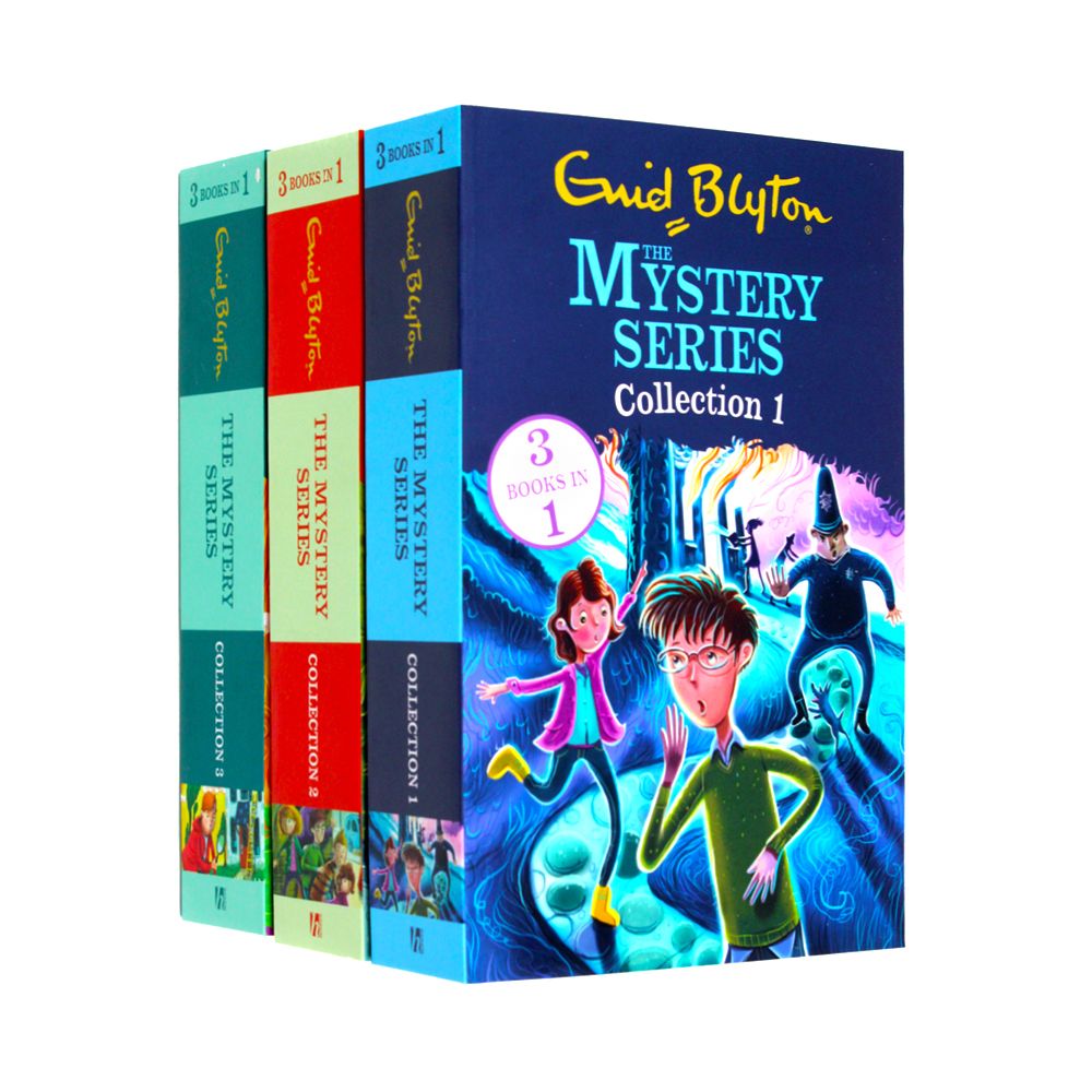 The Mystery Series 9 Titles in 3 Books Set Collection For Children By Enid Blyton