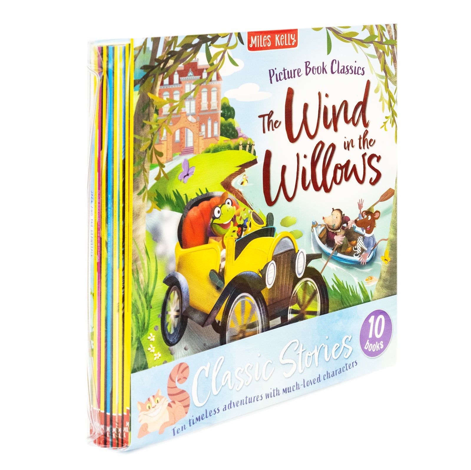 Picture Book Classics 10 Book Collection (Alice in wonderland, Peter Pan, The wind in the willows, The wizard of Oz)