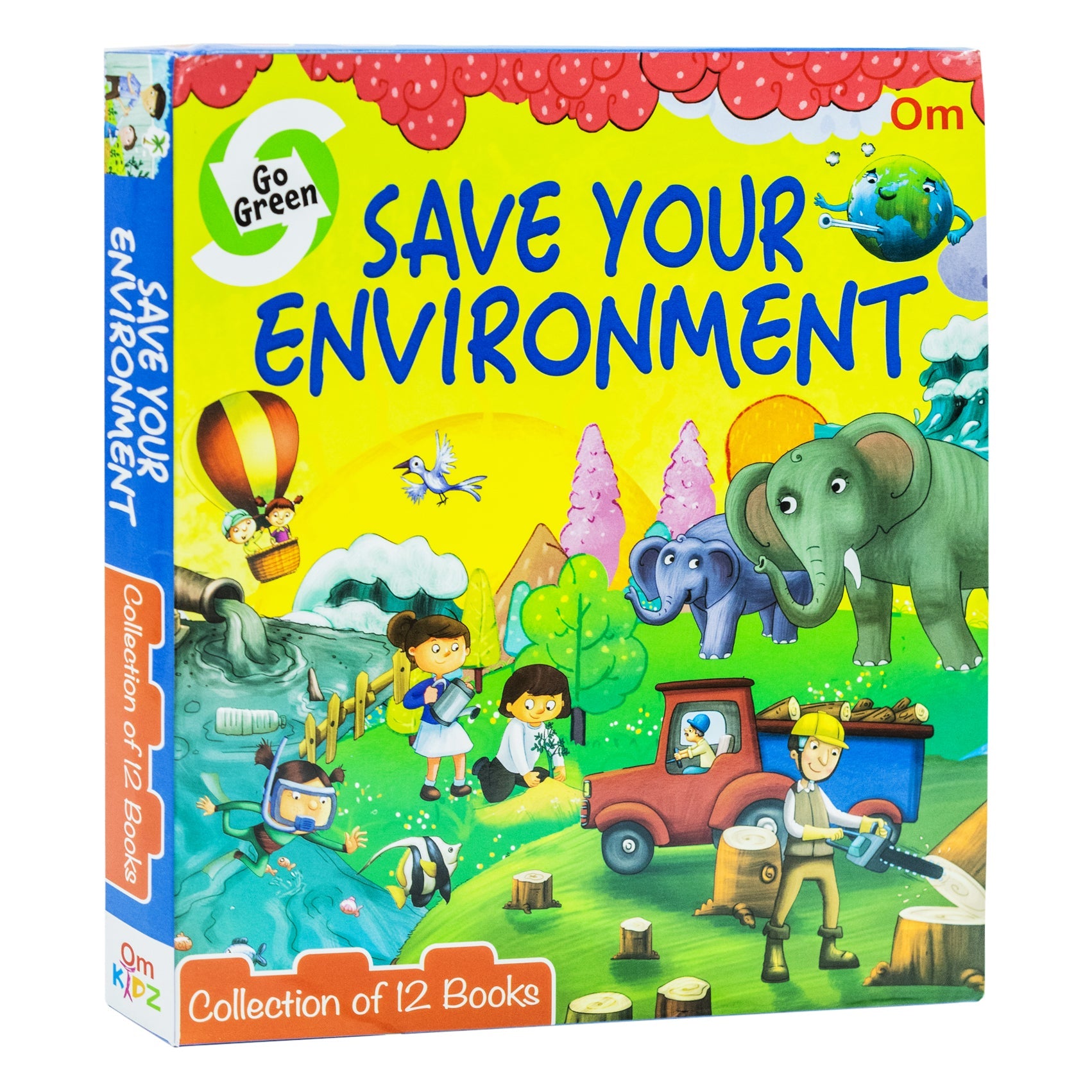 Save Your Environment 12 books Collection (Climate Change, Waste Management, Air Water and Noise Pollution & More!)