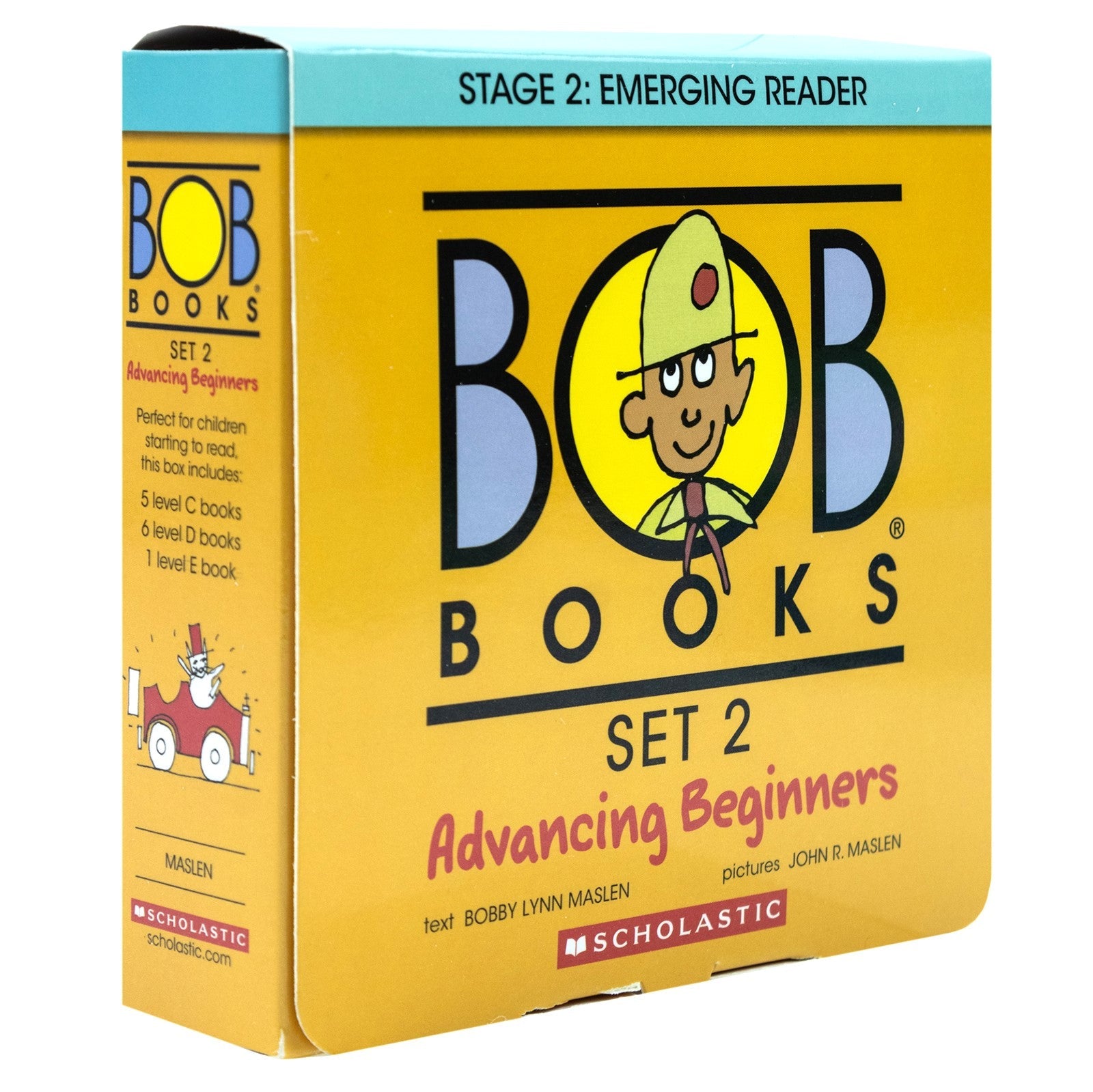 Bob Books Set 2: Advancing Beginners (Stage 2: Emerging Reader) 12 Boo ...