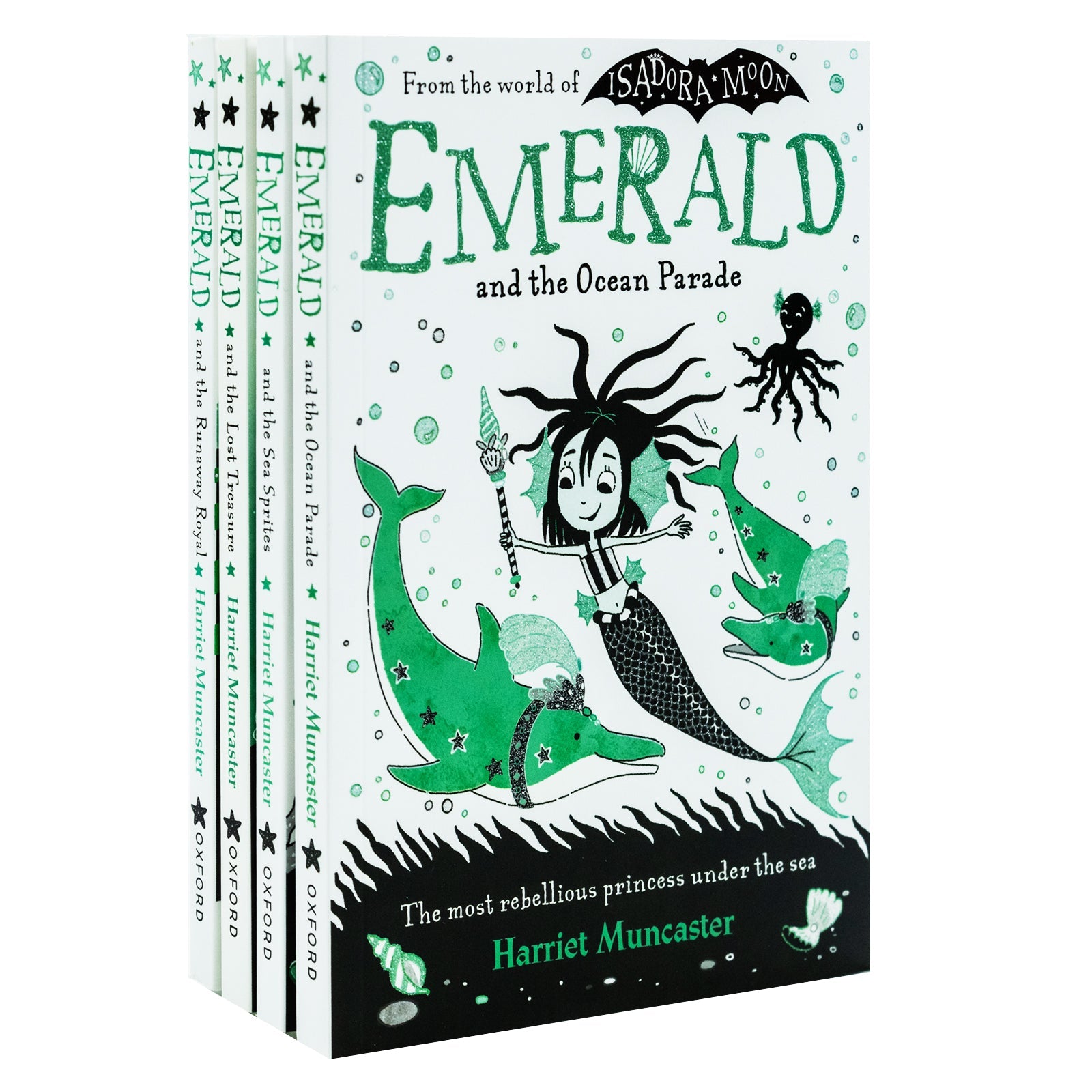 Emerald Series World Of Isadora Moon 4 Books Collection Set By Harriet Muncaster- Paperback