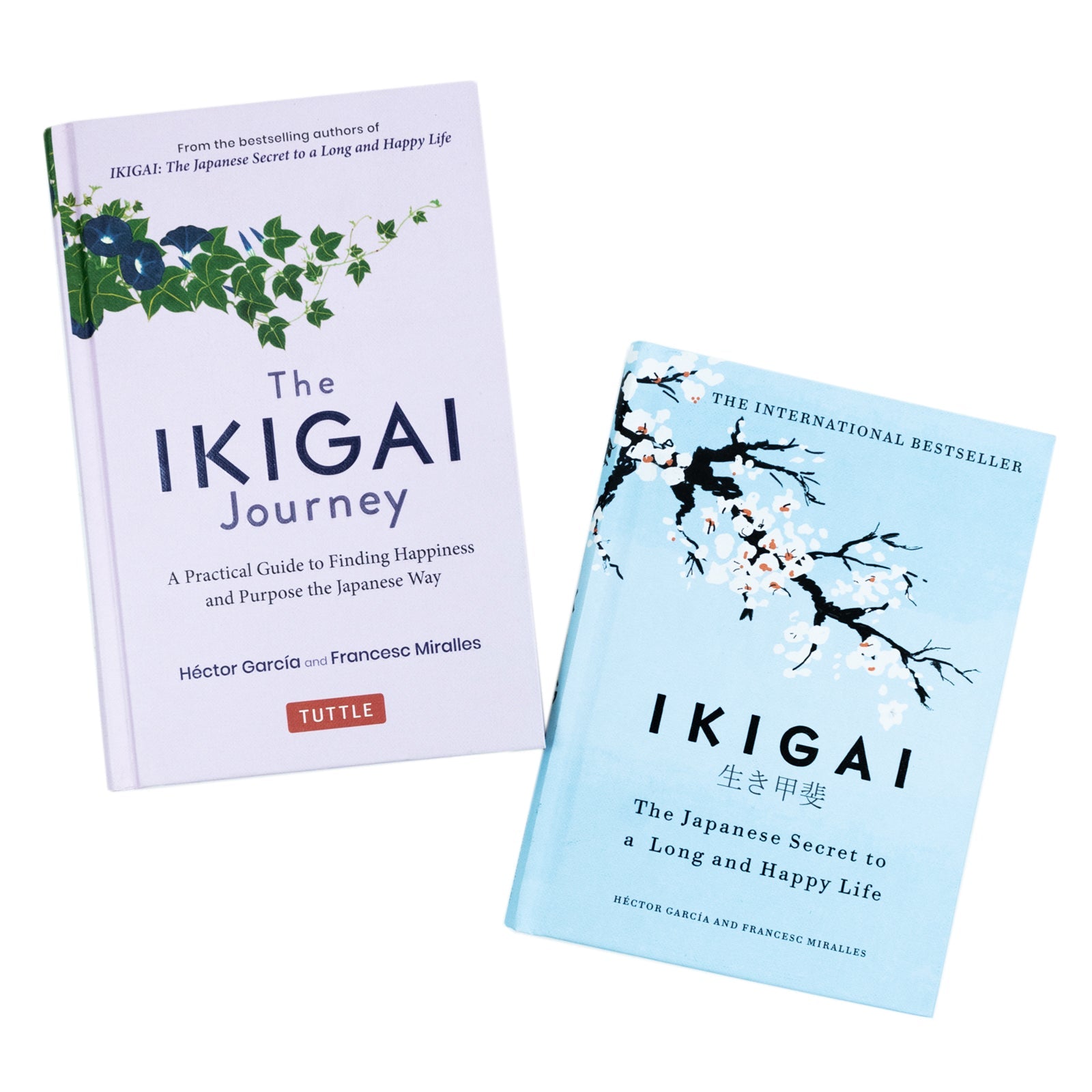 The Ikigai Journey & Ikigai The Japanese secret to a long and happy life By Hector Garcia, Francesc Miralles 2 Books Collection Set