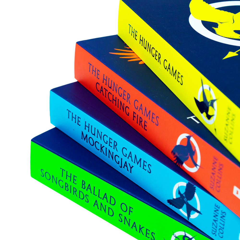 The Hunger Games 4-Book Paperback Box Set: TikTok made me buy it! The international No.1 bestselling series (The Hunger Games, Catching Fire, Mockingjay, The Ballad of Songbirds and Snakes)