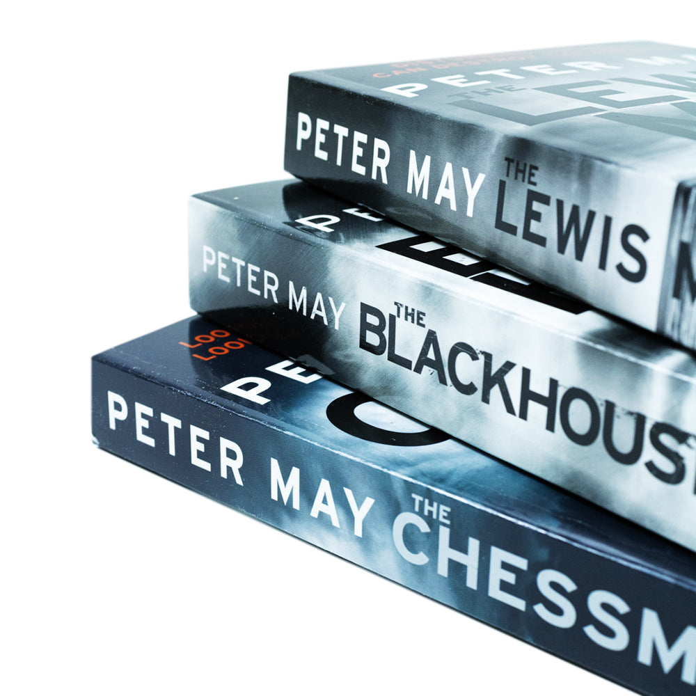 Lewis Trilogy Collection by Peter May 3 Books Set (The Lewis Man, The Blackhouse, The Chessmen) - Gripping Mystery,Thriller, Crime,Bestselling Fiction