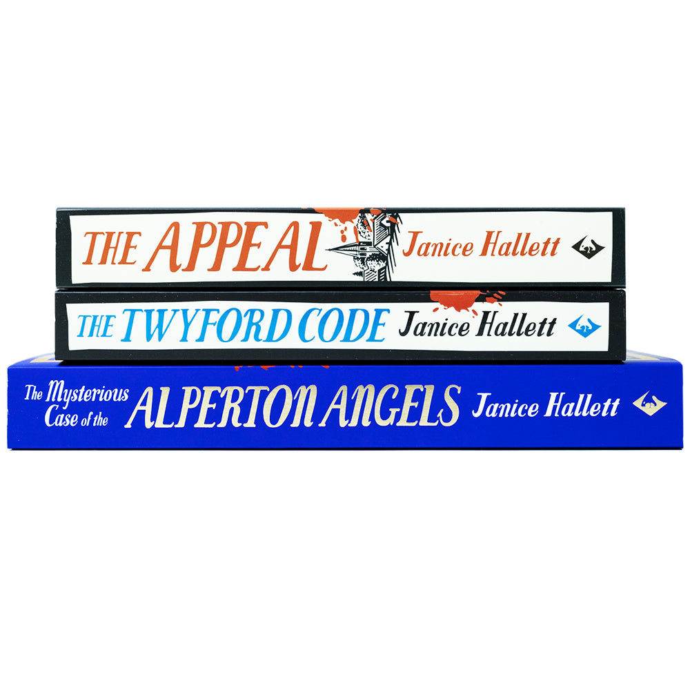 Janice Hallett 3 Books Collection Set [The Appeal, The Twyford Code & The Mysterious Case of the Alperton Angels]