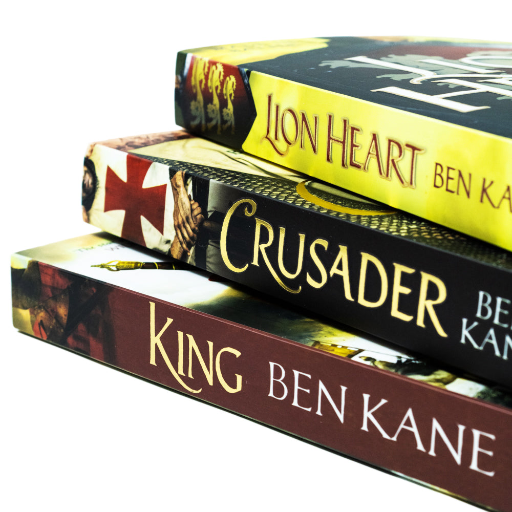 Richard the Lionheart Collection 3 Books Set By Ben Kane (Crusader, Lionheart &  King)