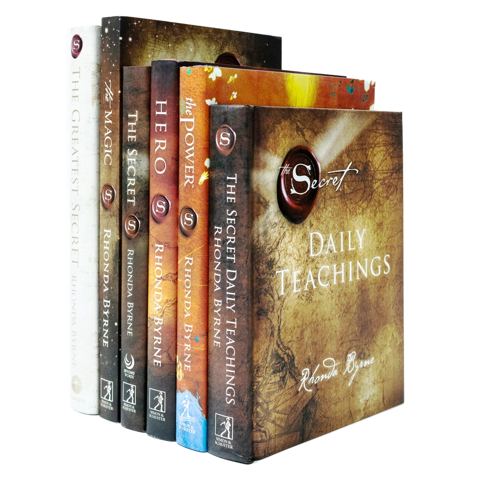 Rhonda Byrne The Secret Series 6 Books Collection (The Secret, The Power, Hero, The Secret Daily Teachings, The Magic [Paperback], The Greatest Secret)