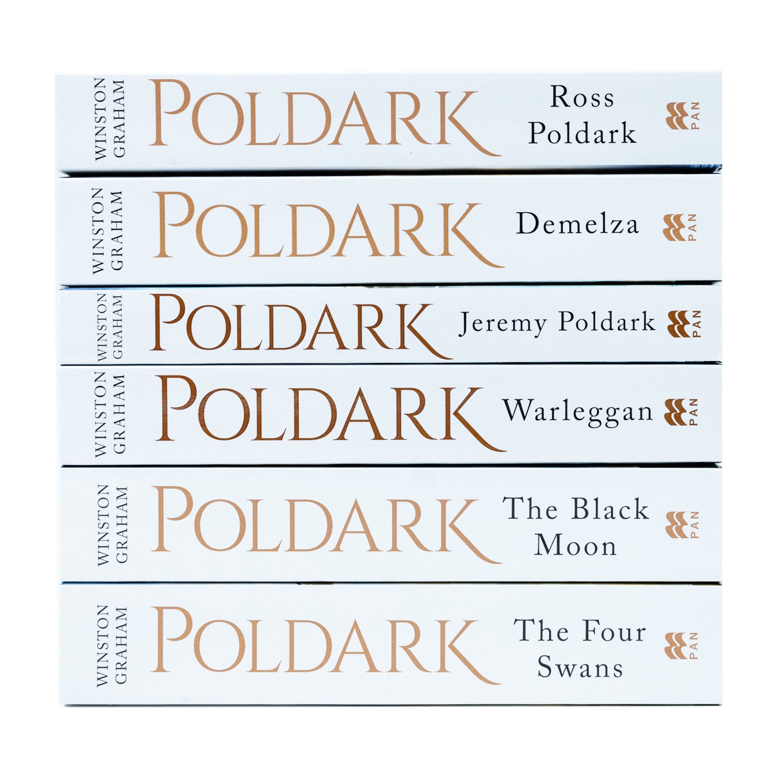 Poldark 6 Books Collection Set 1-6 By Winston Graham