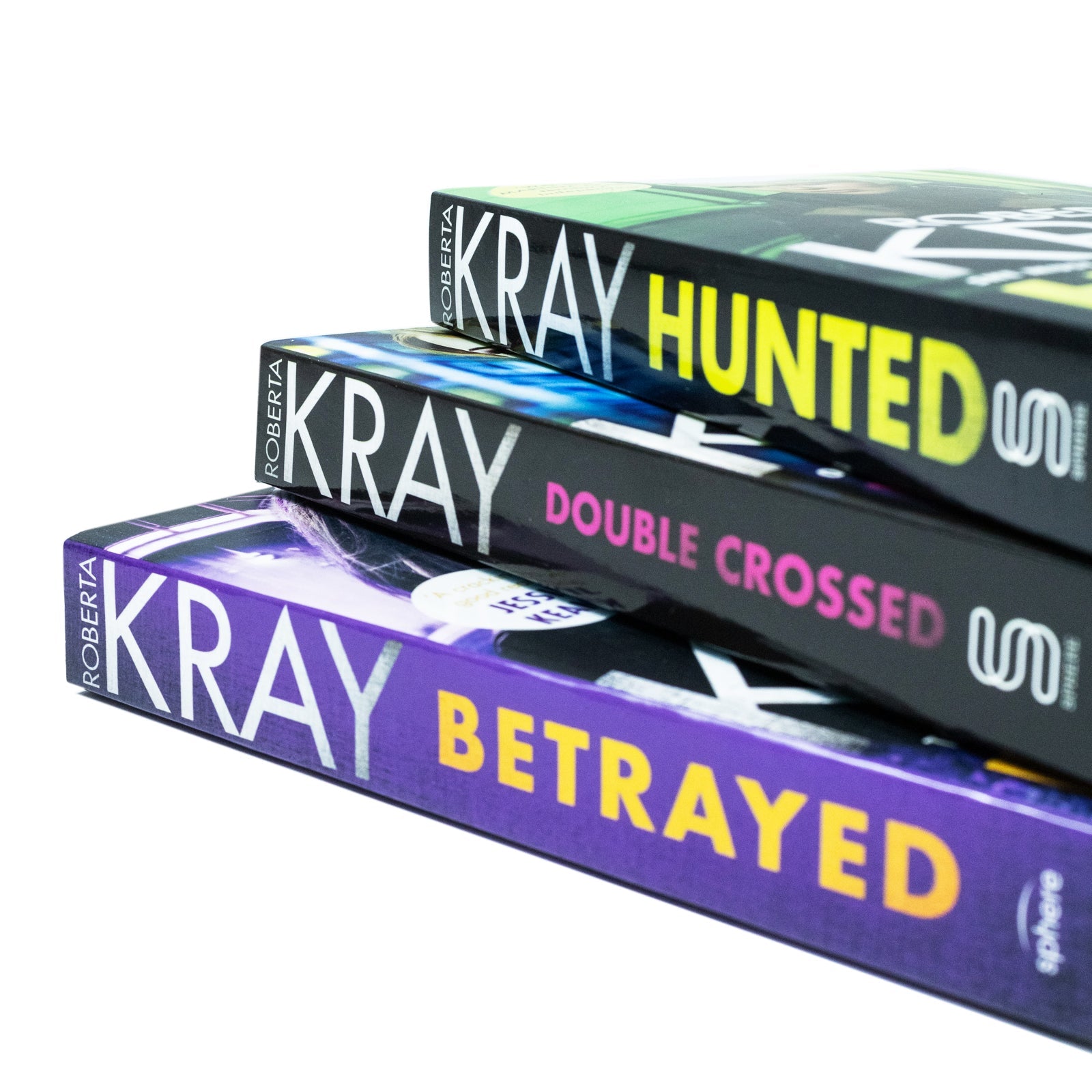 Roberta Kray 3 Books Collection Set (Betrayed, Hunted & Double Crossed)