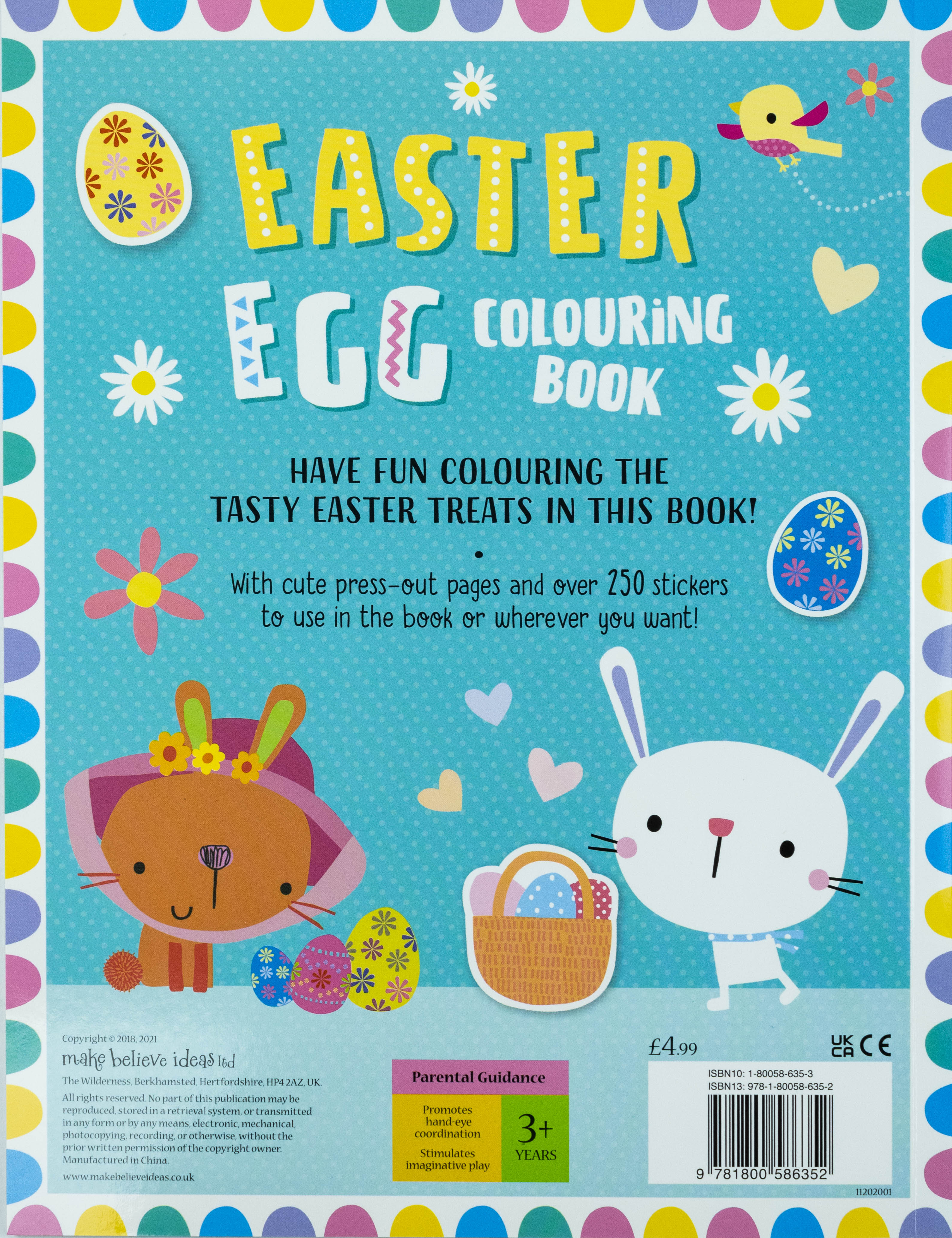 Easter Egg Colouring Book