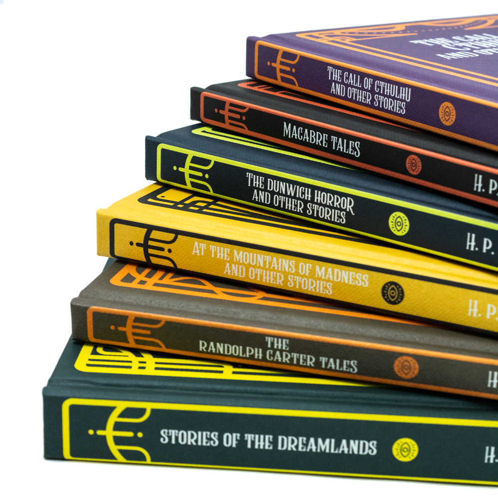 The H.P. Lovecraft 6 Book Hardback Collection: Macrabre Tales, Stories of the Dreamlands, The Randolph Carter Tales,The Call of Cthulhu & Other Stories