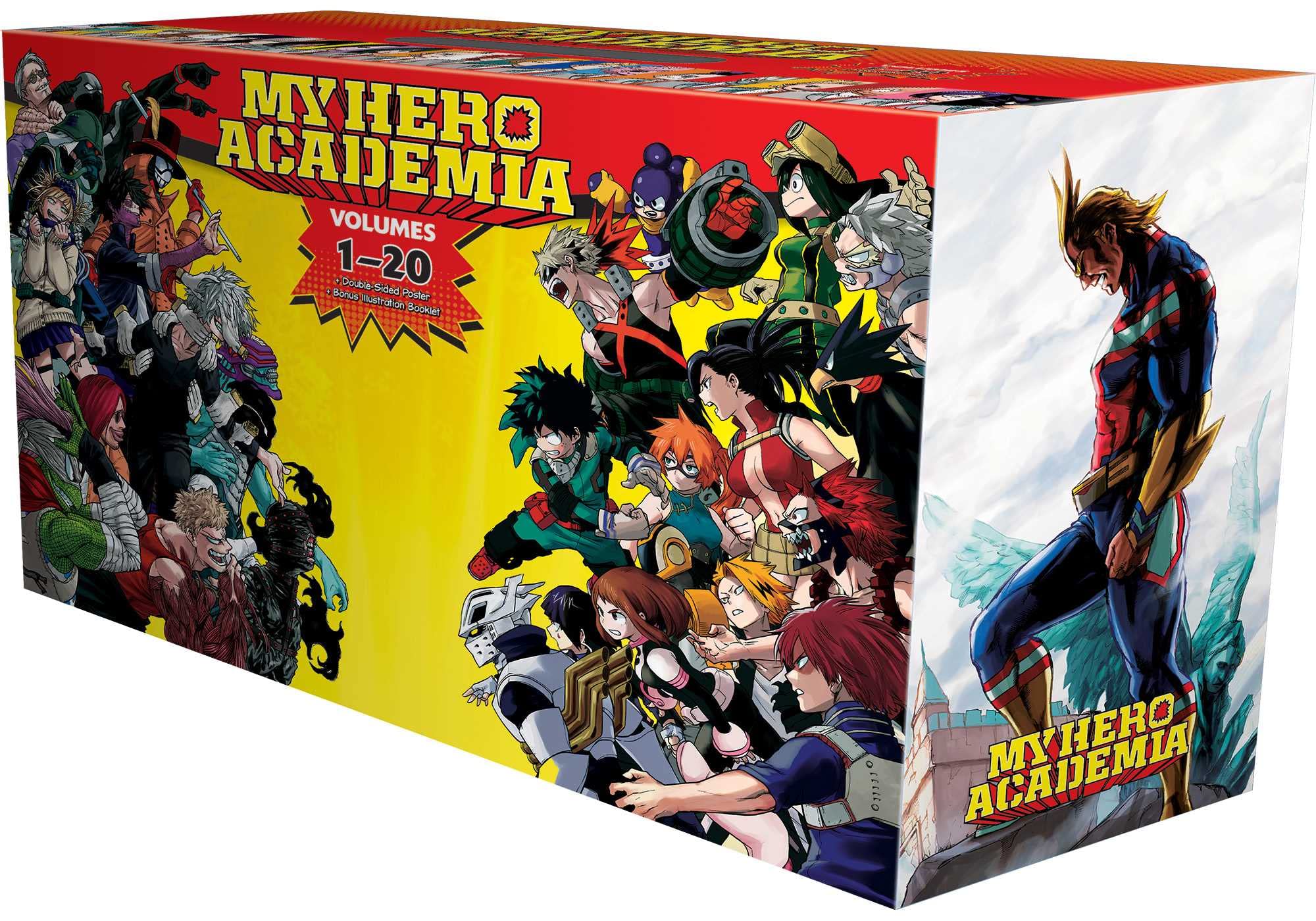 My Hero Academia Series 1 - 20 Books Box Set Collection by Kouhei Horikoshi