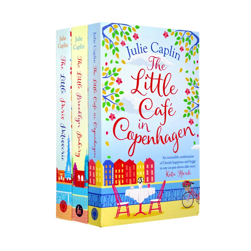 Romantic Escapes 3 Books Collection Set By Julie Caplin ( The Little Paris, The Little Brooklyn, The Little Cafe)