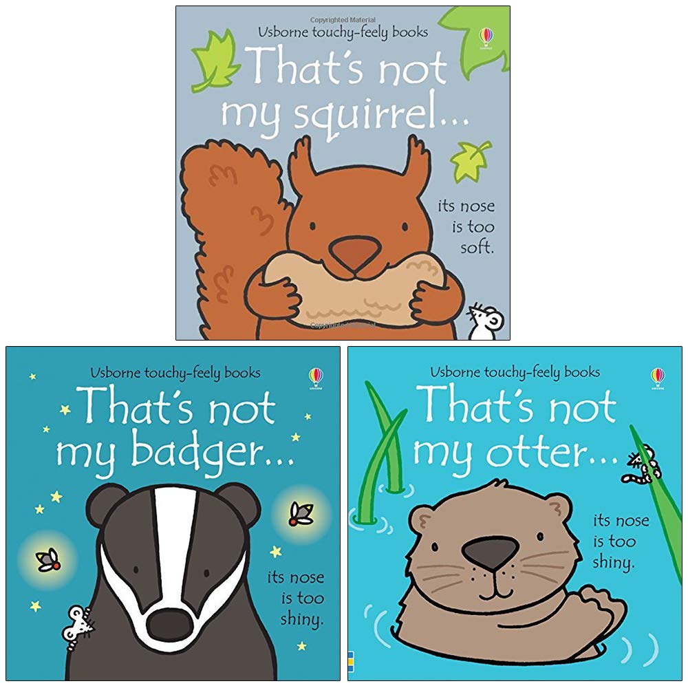 Thats not my 3 books set collection ( Otter, badger, squirrel )