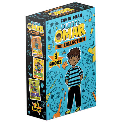 Planet Omar Series 3 Books Collection Set Unexpected Super Spy By Zanib Mian