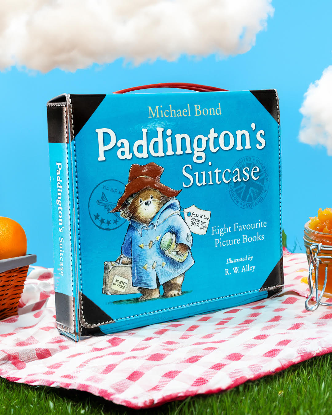 Paddington Suitcase Eight funny Paddington Bear picture books for children in a gift set carry case