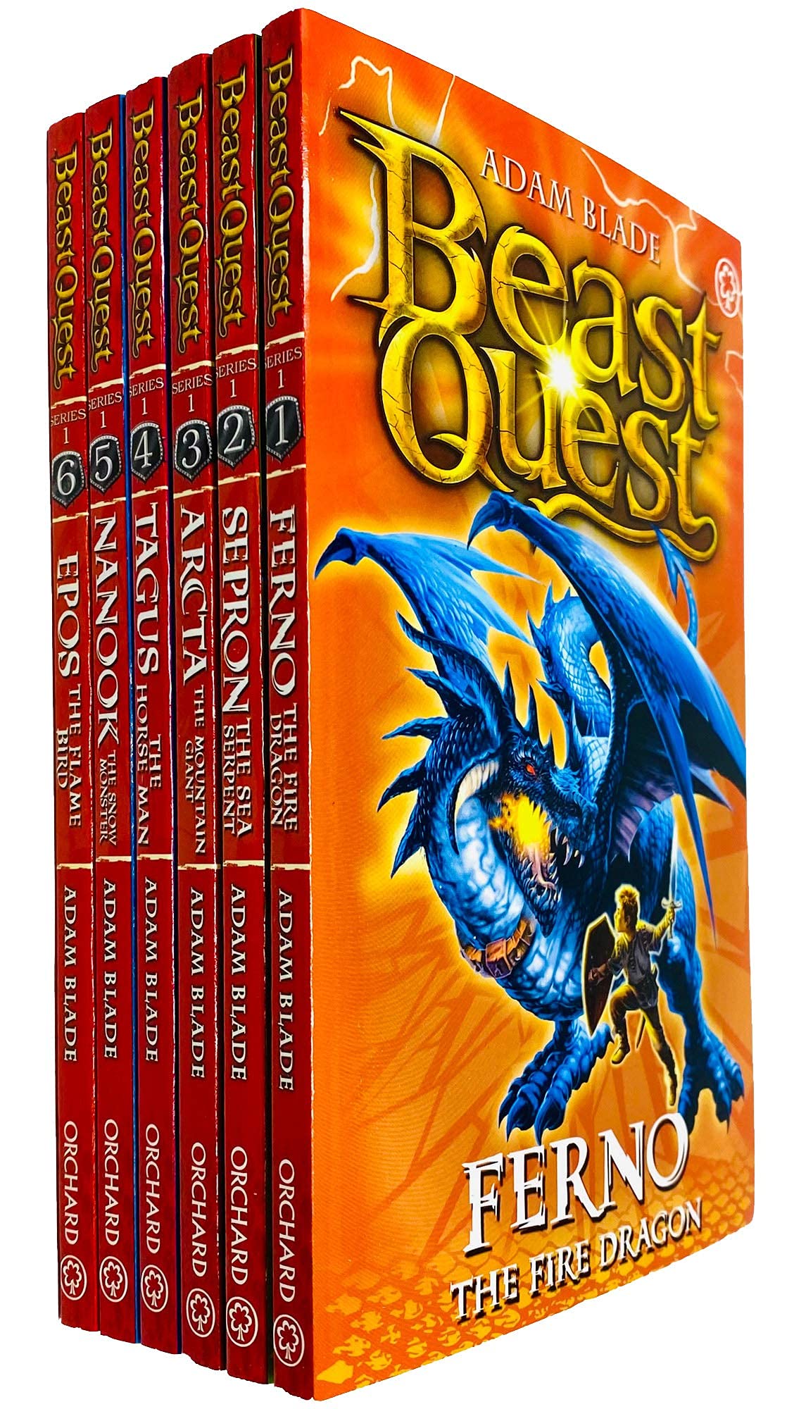 Beast Quest The Battle Collection 18 Books Series 4 - 6 Set by Adam Blade